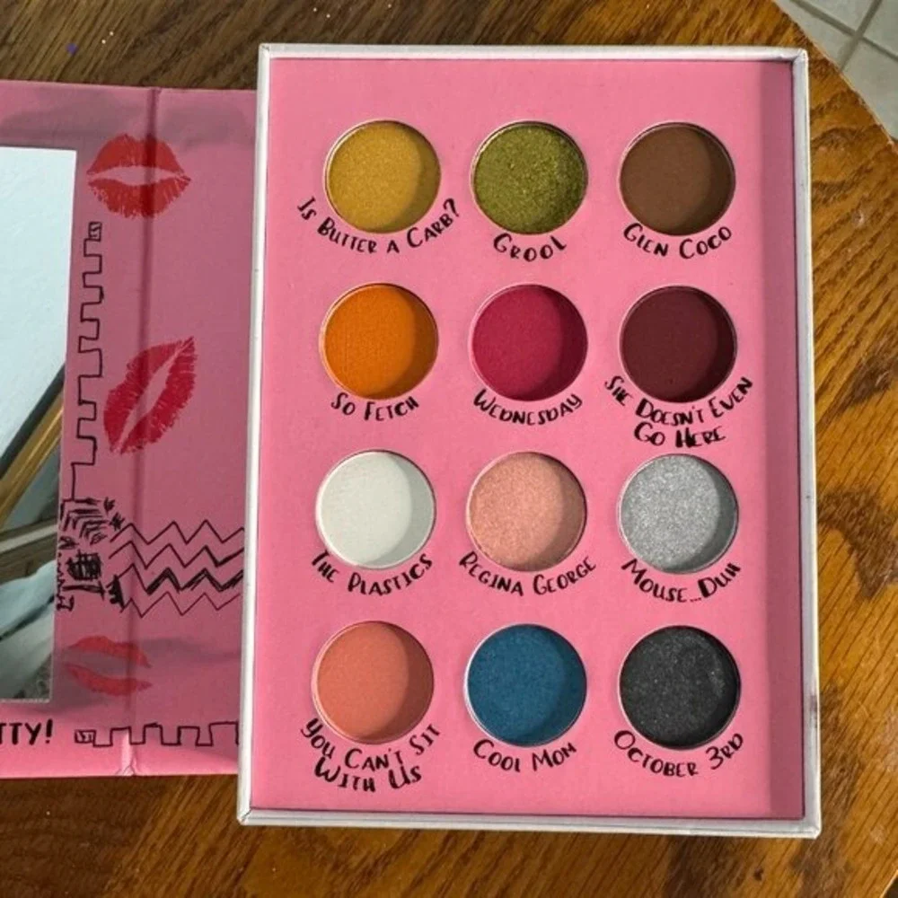 Storybook Cosmetics Mean Girls‎ BURN BOOK Eye Shadow Palette 12 Colors